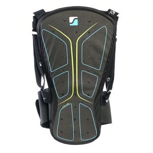 Stuf Soft Shield - Herren Rückenprotektor - 130276-9805 schwarz/blau/grün Größe: M