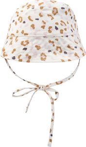 Swim Essentials UV-Sonnenhut, für Babys Mädchen khaki mit Leoparden Muster 0-12 Monate