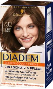 Diadem Seiden-Color-Creme 732 Schoko Braun