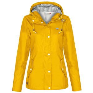 Ragwear Damen Jacke, Farbe:gelb, Größe:XL