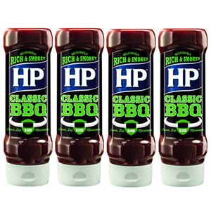 Heinz HP BBQ Sauce Classic Rich und Smokey das Original 400ml 4er Pack