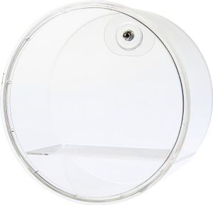INF Wandmontierte Spielzeug-Displaybox Klar 14,6x14,6cm