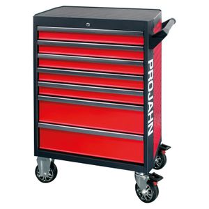 PROJAHN Bestückter Werkstattwagen GALAXY, Rot/Anthrazit, 320tlg, PR5501-141