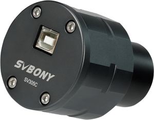 Teleskopická kamera Svbony SV305C, 1,25-palcová farebná kamera IMX662 CMOS USB3.0 pre planetárne zobrazovanie, astronomická kamera s vysokou snímkovou frekvenciou pre planetárnu astrofotografiu