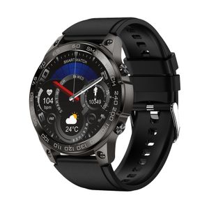 DM50 1,43palcové sportovní chytré hodinky, Bluetooth volání, 19 sportovních režimů, IP68 vodotěsné, kompatibilní s Android/iOS, vestavěná lithiová baterie, černé