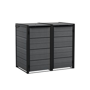 KETER Hide Away Mülleimerschrank, 240 l, Kunststoff, 261887