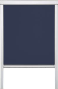 Lichtblick Dachfensterrollo Skylight, Thermo, Verdunkelung Blau, 38,3 x 80 cm (CK04), 38,3 x 80 cm (CK04) (B x L)