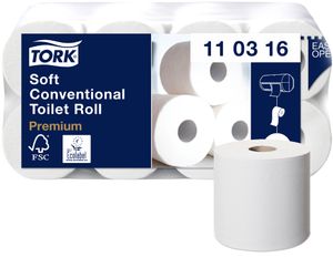 TORK Toilettenpapier 4-lagig weiß