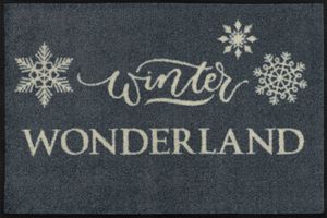 wash+dry Fußmatte Winter Wonderland 50 x 75 cm waschbare Schmutzmatte
