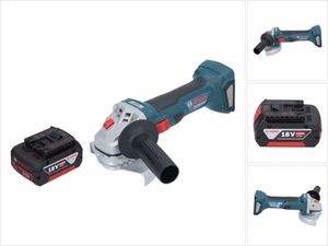 Bosch GWS 18V-7 Professional Akku Winkelschleifer 18 V 125 mm Brushless + 1x Akku 5,0 Ah - ohne Ladegerät