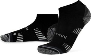 normani 2 Merino Trekking Sneaker-Socken mit Frotteesohle
