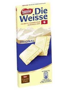 Nestle Die Weiße Schokolade 20 Stück Schokoladentafeln 100g 20er Pack