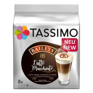 Tassimo Kapseln Typ Latte Macchiato Bailey's | 8 Kaffeekapseln