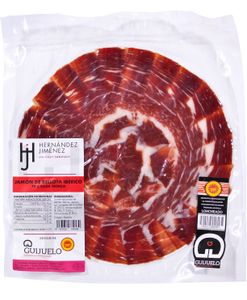 Iberico Schinken-Jamon de Bellota 75% Iberico g.U. per Hand geschnitten, Eichelfütterung, von freilaufenden Schweinen