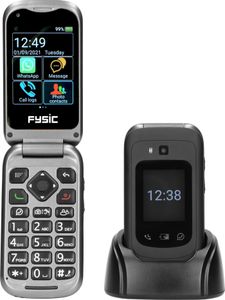 Fysic F25 - Benutzerfreundliches 4G Handy für Senioren mit Notruftaste