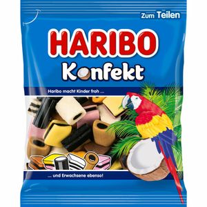 Haribo Lakritzkonfekt süss salzig würzig fruchtig zum vernaschen 175g