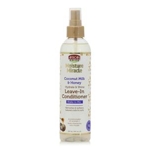 African Pride Moisture Miracle Coconut Milk and Honey Leave-In Conditioner 237ml - 8oz