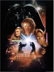 Star Wars - bedruckt "Episode III", Filmplakat PM9758 (40 cm x 30 cm) (Bunt)