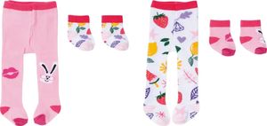 Zapf BABY born Strumpfhosen & Socken, 2 ass. 43cm 43CM SORTIERT