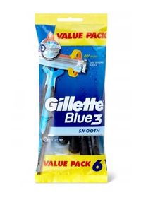 Gillette Blue 3 Smooth Einwegrasiere 4+2 (6 St)