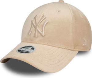 New Era 9Forty dámska čiapka - VELOUR New York Yankees beige