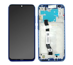 Original Xiaomi Redmi Note 8 / Redmi Note 8 2021 LCD IPS Display Touchscreen Bildschirm Rahmen Blau