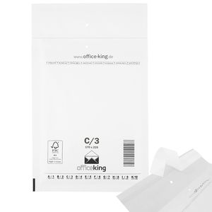100 x Luftpolstertaschen / Versandtaschen / Luftpolsterumschläge weiss C3 (170 x 225 mm DIN A5 / B6+)