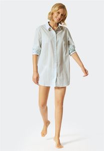 Schiesser Damen Sleepshirt, 80cm  hellblau 36/S
