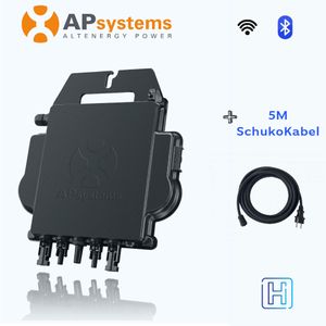 APsystems EZ1-M Micro Wechselrichter 800W + 5M Kabel + WIFI & Bluetooth