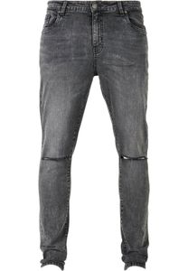 Pánské džíny Urban Classics Slim Fit Jeans black washed - 32/32
