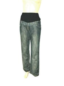 Tehotenské nohavice 21001 christoff "Marlene" džínsy sivé stonewashed veľkosť 38