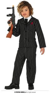 Oblek Gangster Mafia pro chlapce velikosti 110-146, velikost:140/146