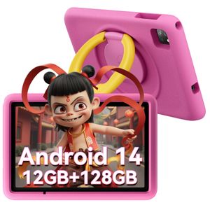 Blackview TabA6Kids Tablet dla dzieci Android 14, 12 GB RAM + 128 GB ROM (1 TB TF) Ośmiordzeniowy tablet dla dzieci, 10 cali HD 1280 * 800, Widevine L1, 5100 mAh
