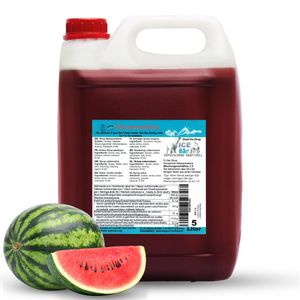 ICE BÄR Slush Sirup Konzentrat AZO FREI Wassermelone 5 Liter