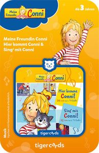 tigercard - Meine Freundin Conni - Hier kommt Conni & Sing mit Conni - Tigermedia Karten