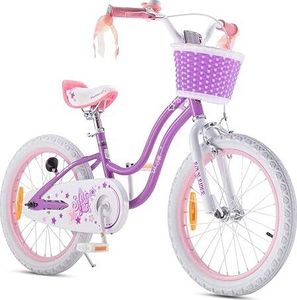 Royal Baby Stargirl detský bicykel dievčenský bicykel 18 palcov od 6-10 rokov ružová modrá fialová detská motorka
