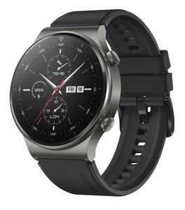 Huawei Watch GT 2 Pro (Vidar B19S) sport night black, Farbe:Schwarz