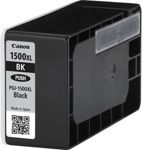 Canon PGI-1500XL BK Hoch Kapazität Tintenstrahl Tintenpatrone - Schwarz - Original - 1 / Pack - Tintenstrahl - Hoch Kapazität - 1er Pack