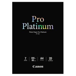 Canon Pro Platinum 2768B016 Fotopapier - DIN A4 - 210 mm x 297 mm - 300 g/m² Grammage