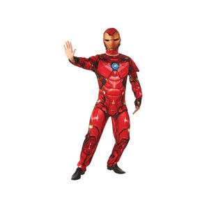 Iron Man - "Deluxe Refresh" kostým - chlapci BN4777 (XL) (červený)