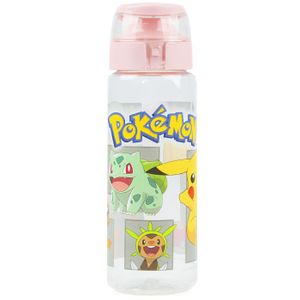 Pokemon - Wasserflasche, Figuren NS6152 (Einheitsgröße) (Pink)