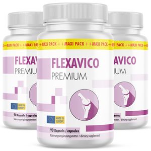 Flexavico Gelenkkapseln - Nahrungsergänzungsmittel - 90 Kapseln im Maxipack 3x