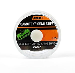 Fox Fishing Edges Camotex Semi Stiff Camo 25 lbs-11,3 kg 20 m Angelschnur