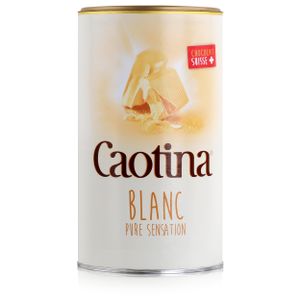 Caotina Blanc Trinkschokolade - Kakaopulver mit weisser Schokolade (1er Pack)