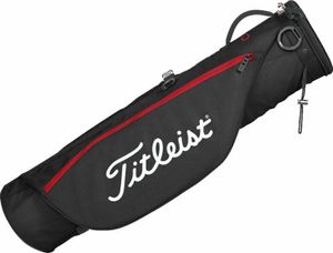 Titleist Carry Bag Black/Black/Red Golfbag