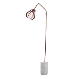 Teamson Home Große Nachttisch-Lampe Kupfer Verarb. Modern Lighting VN-L00046-EU