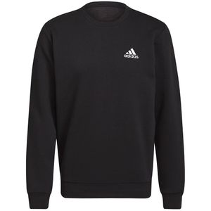 adidas Pullover für Herren mit Rundhalsausschnitt, Größe:L, Farbe:Schwarz