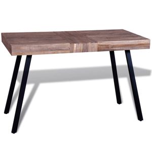 Tisch Konsolentisch Beistelltisch Dekotisch Altholz Teak 119 x 58 x 76 cm