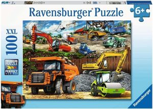 Ravensburger Ravensburger Puzzle Baufahrzeuge - Jigsaw Puzzle - 100 Teile