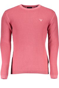 Gant Herren Pullover Sweatshirt mit Rundhalsausschnitt, langarm, Größe:S, Farbe:Rot